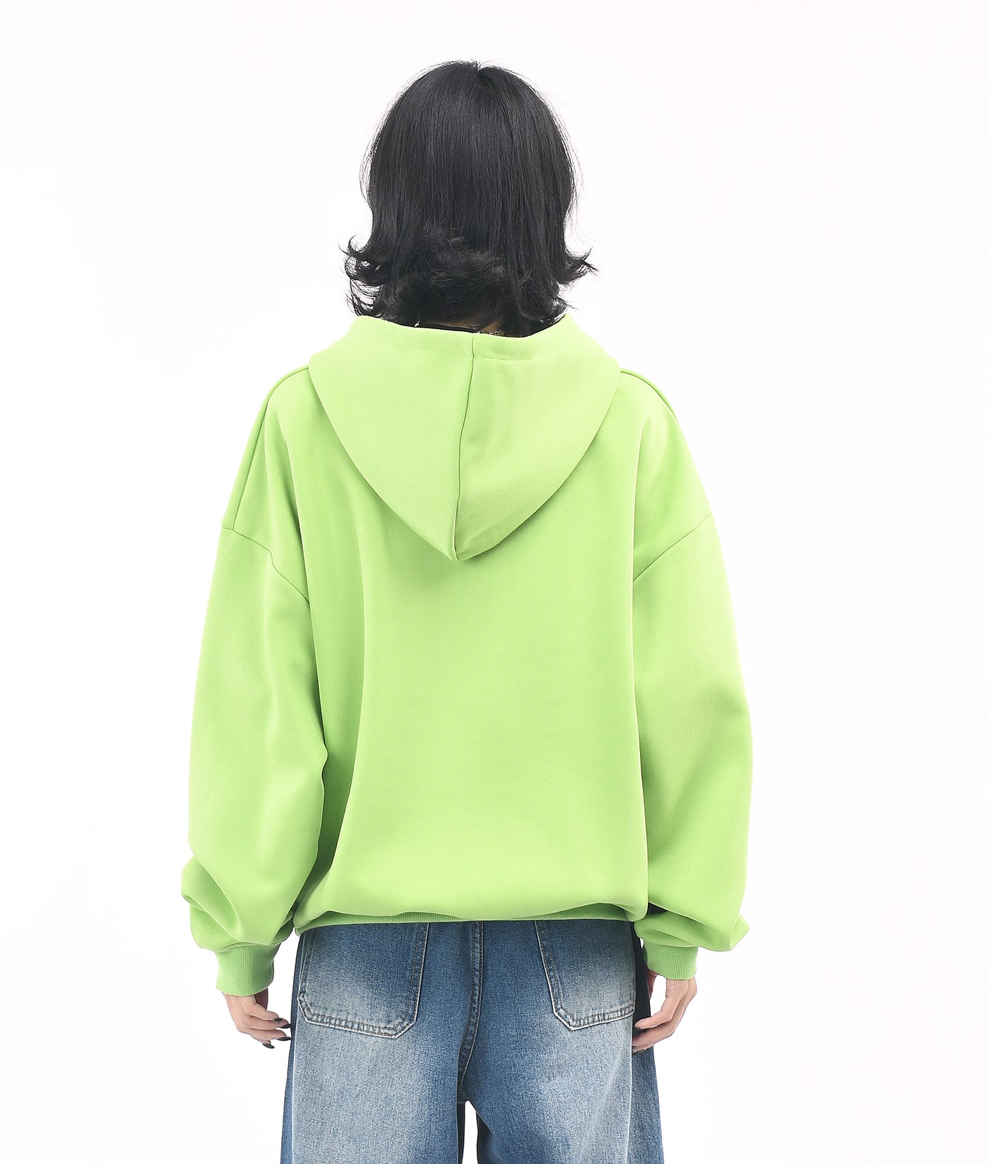 Cartoon Print Hoodie for Women Kawaii Style Loose Short Fall Sweatshirt